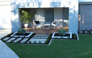 Front Yard Lawn Installation and Planting Services