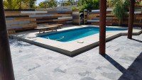 Travertine and Marble Swimming Pool Paving Perth